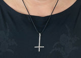 Anhänger 62 Kreuz - Silber