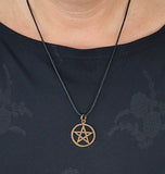Anhänger 32 Pentagramm - Bronze