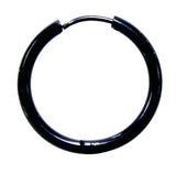Klappcreole schwarz 20mm (kcschw06) - Edelstahl
