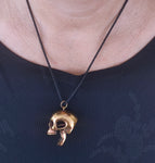 Anhänger 15 Totenkopf - Bronze