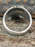 Ring Totenkopf, Gr. 54-74 (tk6) - Silber