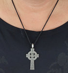 Anhänger 11 Keltenkreuz - Zinn