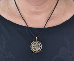 Anhänger 164 Sri Yantra - Bronze