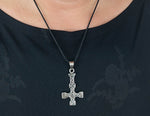 Anhänger 83 Kreuz - Edelstahl