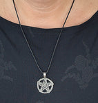 Anhänger 68 Pentagramm - Zinn