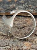 Ring mit langer Spitze, Gr. 54-72 (kr15) - Silber