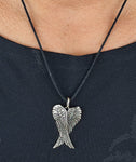 Flügel 122 mit Korbkette - Silber