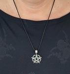 Anhänger 71 Pentagramm - Zinn