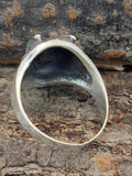 Ring Wolfskopf, Gr. 52-74 - Silber