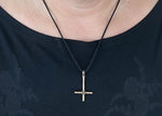 Anhänger 24 Kreuz - Bronze