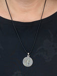Lebensbaum 83 mit Schlangenkette - Silber