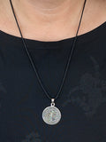 Lebensbaum 83 mit Schlangenkette - Silber