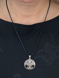 Anhänger 250 Lebensbaum - Silber