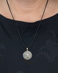 Lebensbaum 100 mit Korbkette - Silber