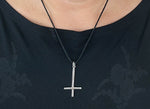 Anhänger 63 Kreuz - Silber