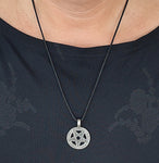 Anhänger 33 Pentagramm - Zinn