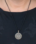 Lebensbaum 168 mit Korbkette - Silber