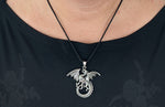 Anhänger 236 Drache - Silber