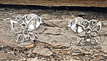 Ohrstecker 37 Schmetterling - Silber