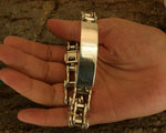 Armband Motorradkette - Silber