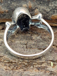 Ring Totenkopf, Gr. 50-68 (tk14) - Silber