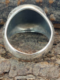 Ring Wikingerkompass Vegvisir, Gr. 56-76 (wiko2) - Silber