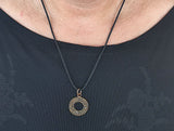 Anhänger 53 Runenkreis - Bronze