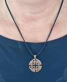 Anhänger 80 Keltischer Knoten - Bronze