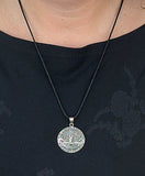 Anhänger 406 Lebensbaum - Silber