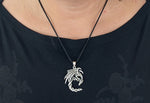 Anhänger 288 Drache - Silber