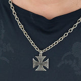 Anhänger 46 Eisernes Kreuz - Zinn