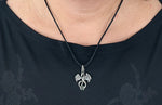 Anhänger 9 Drache - Silber