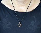 Anhänger 80 A Midgardschlange - Bronze