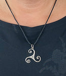 Anhänger 163 Triskele - Silber