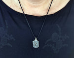 Rune Thurisaz 300 mit Schlangenkette - Silber