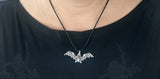 Anhänger 241 Fledermaus - Silber