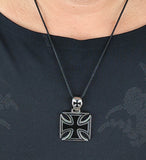 Eisernes Kreuz 102 mit Königskette - Edelstahl