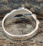 Ring Drachenkralle, Gr. 50-74 (kr13) - Silber