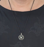 Anhänger 253 Pentagramm - Silber
