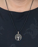 Lebensbaum 249 mit Schlangenkette - Silber