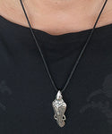 Anhänger 159 Rabe - Silber