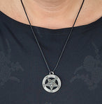 Anhänger 34 Pentagramm - Zinn