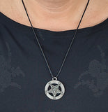 Anhänger 34 Pentagramm - Zinn