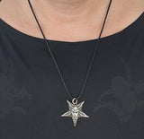 Anhänger 55 Pentagramm - Silber