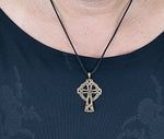Anhänger 09 Keltenkreuz - Bronze