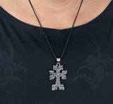 Anhänger 12 Kreuz - Edelstahl