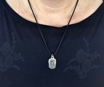 Rune Uruz 306 mit Schlangenkette - Silber