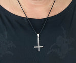 Anhänger 81 Kreuz - Edelstahl