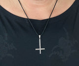 Anhänger 81 Kreuz - Edelstahl