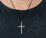 Anhänger 21 Kreuz - Silber